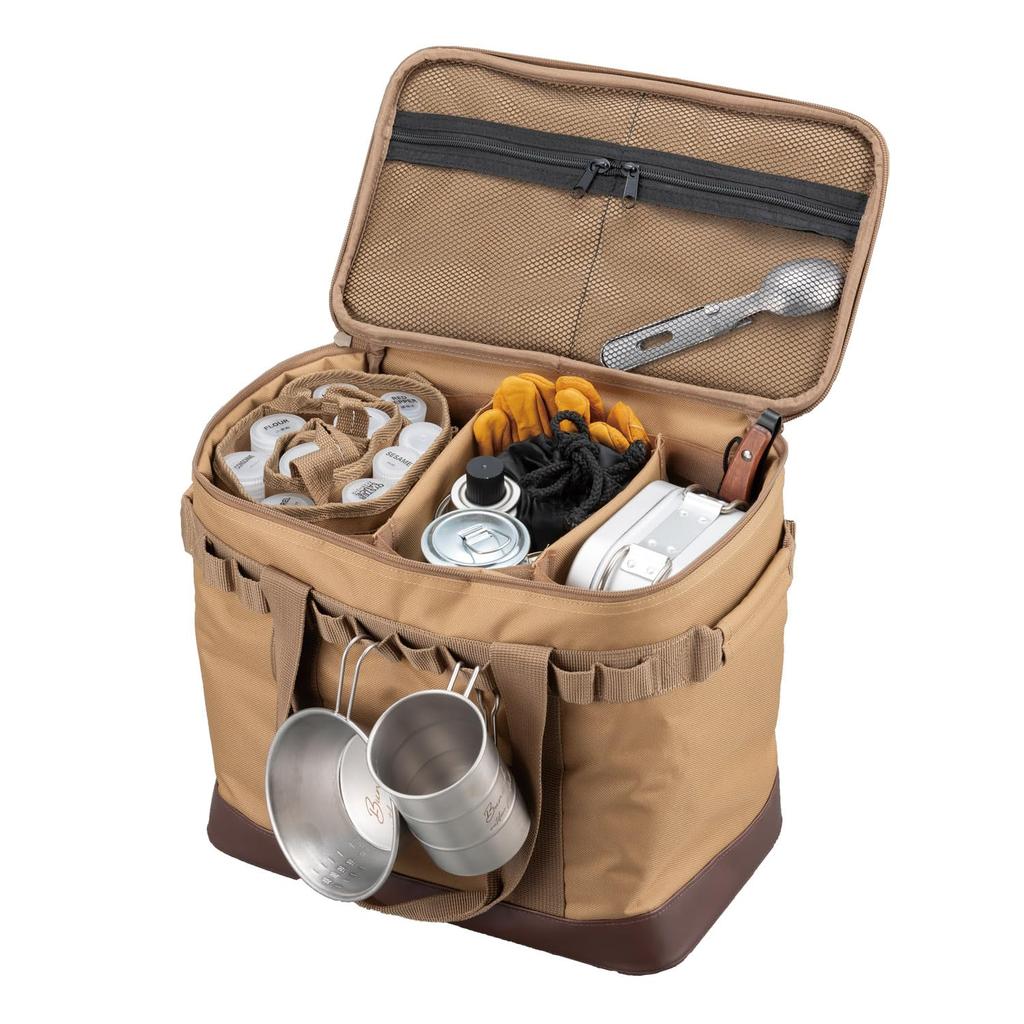 BUNDOK Gear Case S BD-918, Waterproof Bottom, Soft Type
