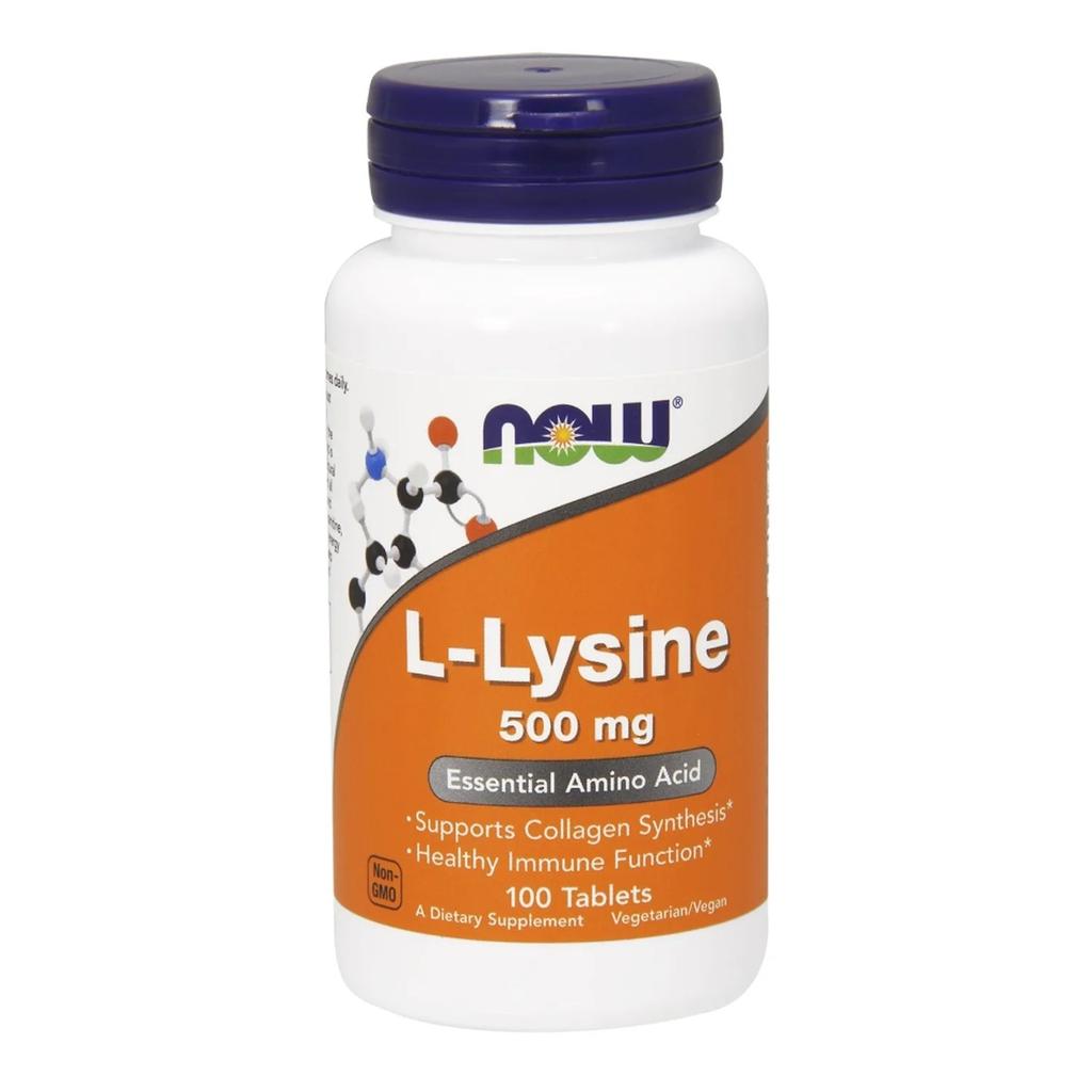 L-Lysine, 500mg - 100 tablets