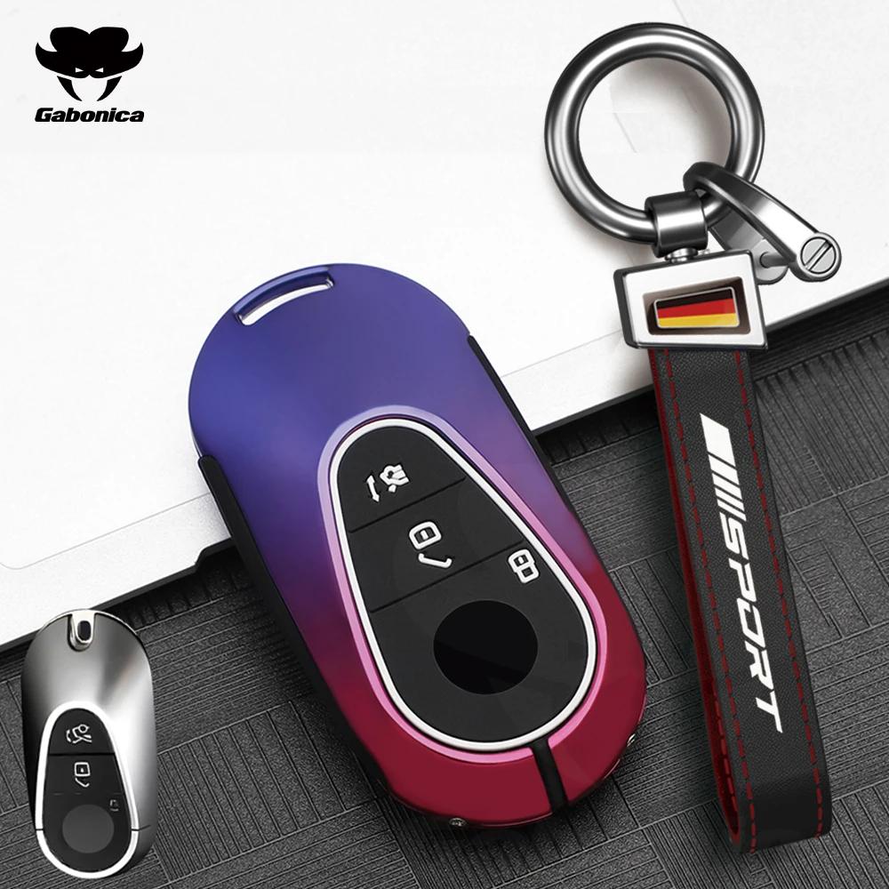 Zinc Alloy Car Key Case Cover Shell For Mercedes Benz W223 W206 S350L S400L S450L S500L  C /S Class Protector Accessories