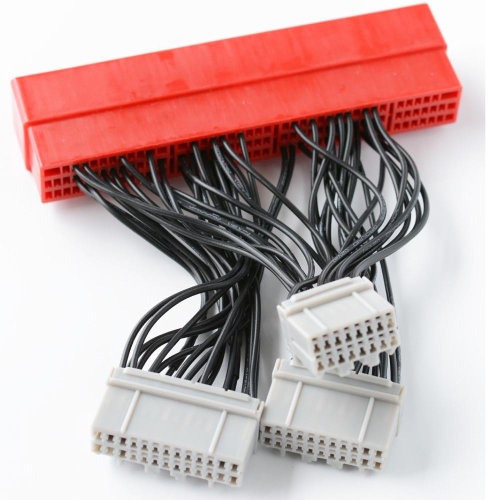 2024 OBD2A /OBD2B zu OBD1 Kabelbaum Auto Fahrzeug Ersetzen ECU Jumper Konvertierung Verkabelung Kabelbaum Für Honda Accord Civic Prelude