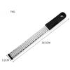 Stainless Steel Lemon Zester Tool Lemon Grater Multi-functional Cheese Lemon Vegetables Chocolate Kitchen Tool