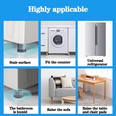 Washing Machine Stand Adjustable Heightener Fridge Dryer Leveling Foot Pad