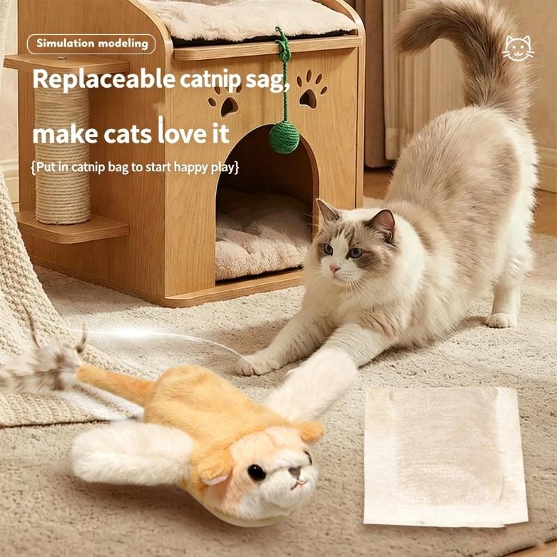 USB Rechargeable Toy That movements And squeals Like Real Animal For Continuous Fun