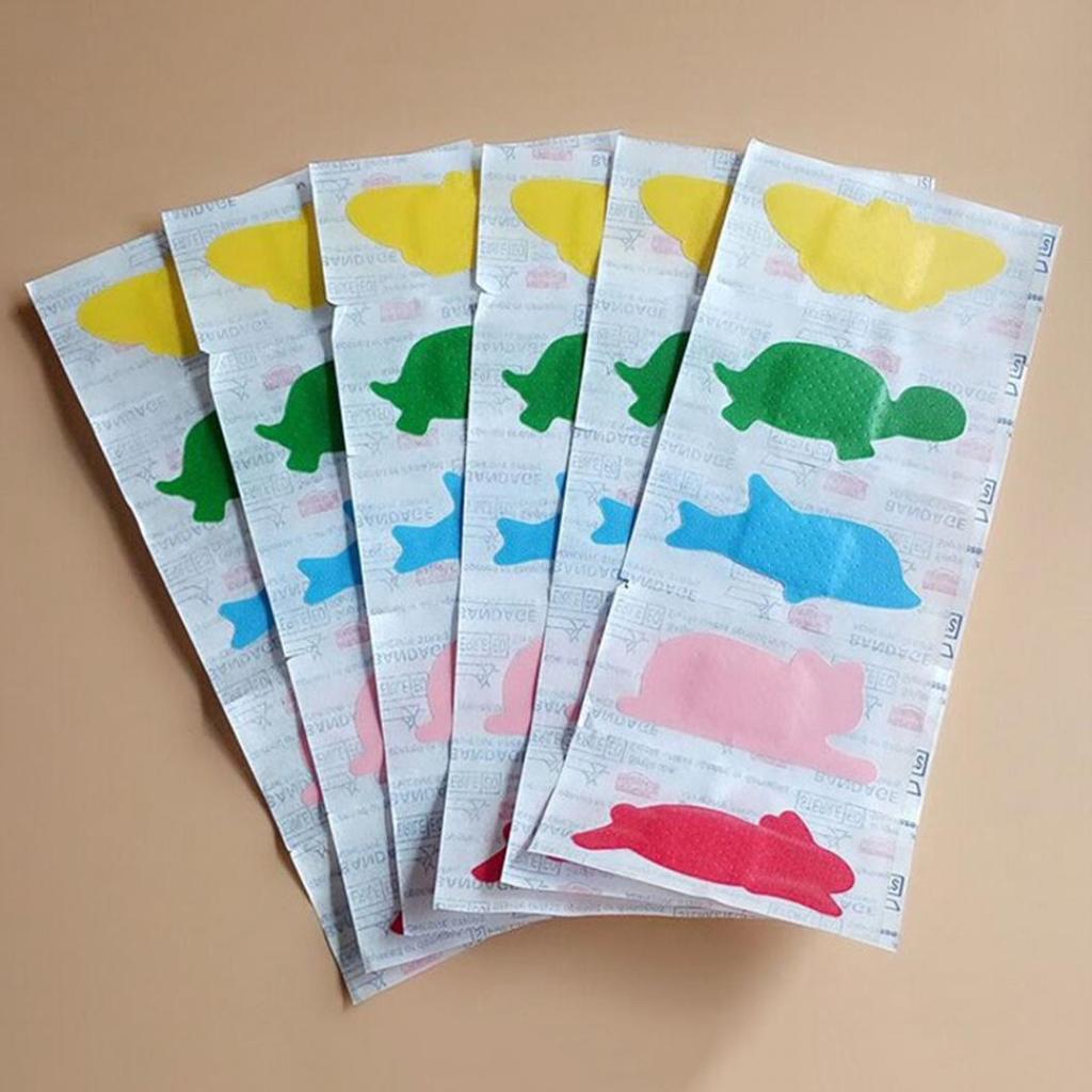 30Pcs Cartoon Animals Waterproof Bandages Cute Band Aid Hemostasis First-aid Kit