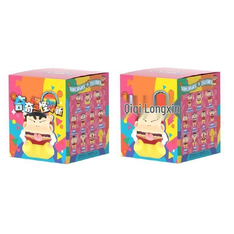 Crayon Shin-chan Blind Box Figure: Trendy Desk Ornament & Birthday Gift