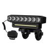 LED Bike Light With 8 Adjustable Lights For Safe Cycling Bicycle Front Light Bicycle Accessories