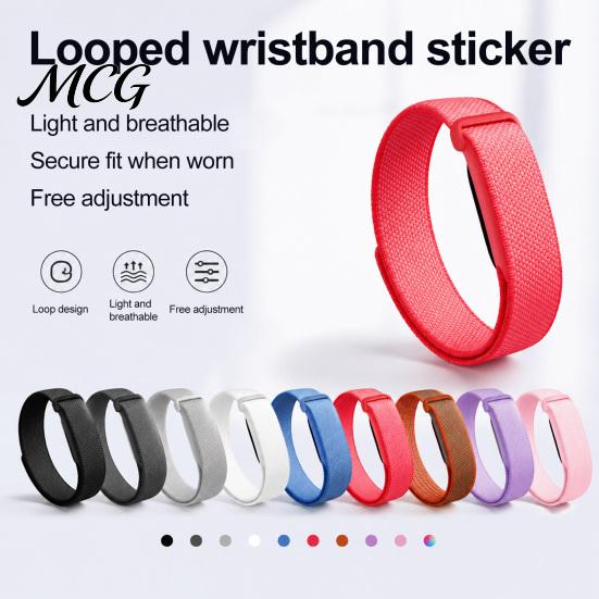 Kompatibilní řemínek pro hodinky Google Fitbit Air, Prodyšný náhradní sportovní odolný nylonový fitness řemínek, Nastavitelný tkaný náramek proti pocení