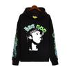 Sp5der Streetwear Hoodie With 3D Puff Print 555555 Design Unisex Oversized Cotton Pullover Youth Casual Wear