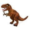 9 Mechanical Dinosaur Toy Model Electronic Gift for Smart Robot Tyrannosaurus with Luminous Eyes Children Toddler Gift  Brown