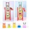 Wooden Hand Animal Crank Ferris Wheel Puzzle Toy For Kids Development Learning