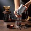 USB Rechargeable Portable Coffee Grinder Stainless Steel Ceramic Burr Grinder Adjustable Coarse Fine Grinding Travel Camping Use