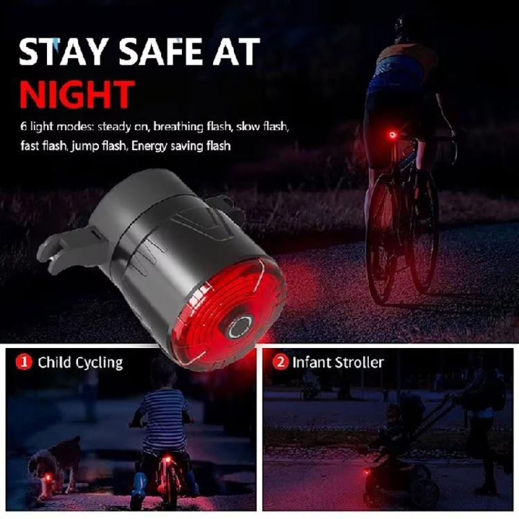 Secure Mounting Bike Light Children Night Cycling Lamp Teen Cyclists Light for City and Mountain