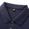 Lapel Long-sleeved T-shirt Casual Daddy Middle-aged and Elderly Men's POLO Shirt