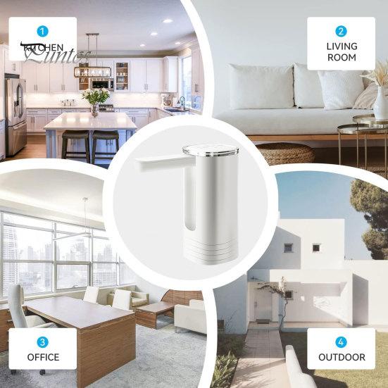 Water Bottle Pump Low Noise Rechargeable Compact Size Electric Automatic Drinking Mini Water Jug Dispenser Office Supplies