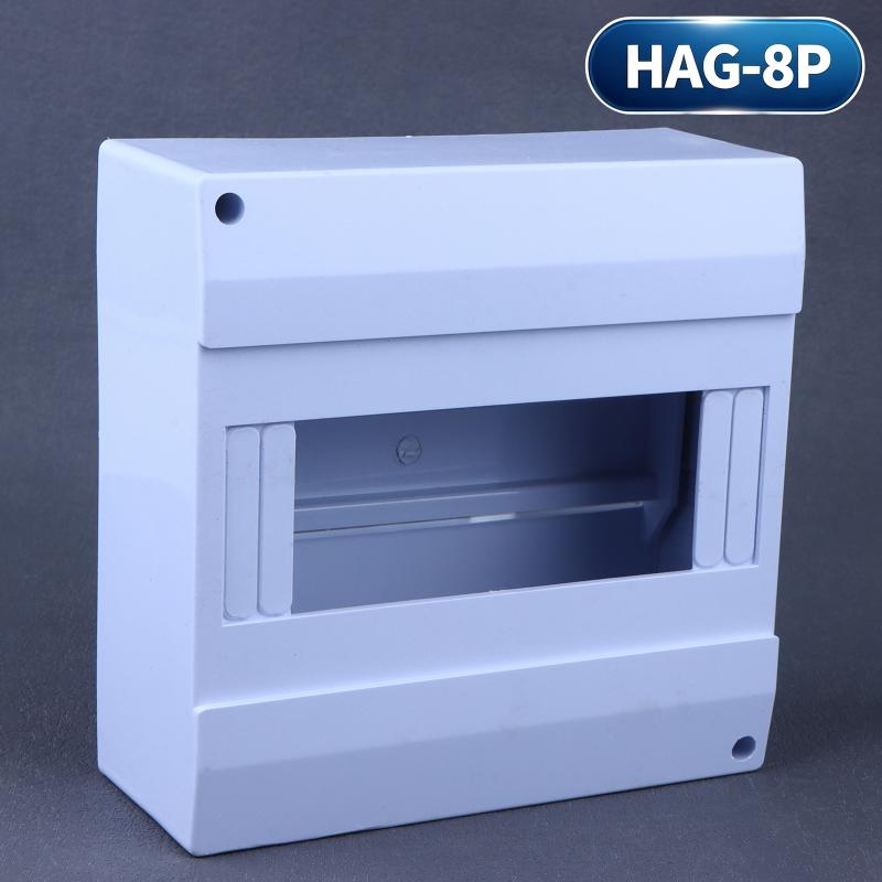 Abs Switch Enclosure Surface Modules Box 1-8P Breaker Circuit Breaker Protection Plastic Clear Distribution Electrical Boxes