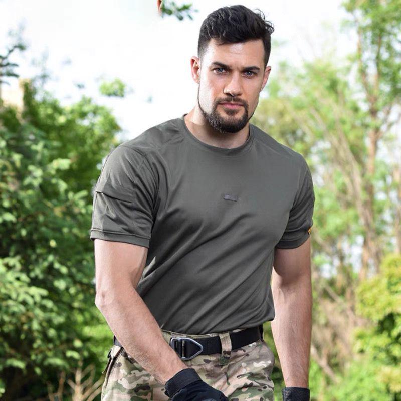 

Unisex Quick-Dry Tactical T-Shirt for Physical and Military Training 4XL (200-220 jin)