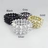 Triple Layer Stud Spiked Y2K Punk Bracelet Cool Wide Band Chunky Bracelet Goth Accessories Jewelry Bracelet Women Fashion