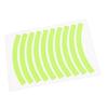 Kids Balance Bicycle Reflective Stickers Bike Wheel Adhesive Decals Tape Safety Strips Balance Bicycle Accessories
