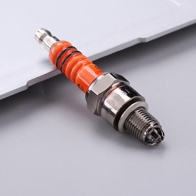 Motorcycle Spark Plug Iridium Spark Candle High Performance 3 Electrode A7TC Motorcycle Ignition Accessories for 50CC-150CC ATV