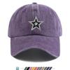 Pc Sparkling Rhinestone Star Trucker Hat  Unisex Baseball Cap with Rhinestone FivePointed Star Print Adjustable Buckle Closu