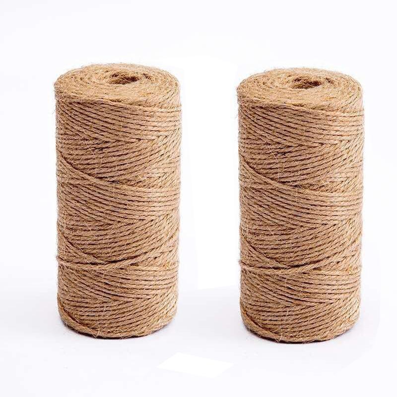 

2 Pcs/set Handmade Rattan Thin Hemp Rope Packaging Material For Fresh And Dried Flower Bouquets Binding Rope Decorative Rope шампанского