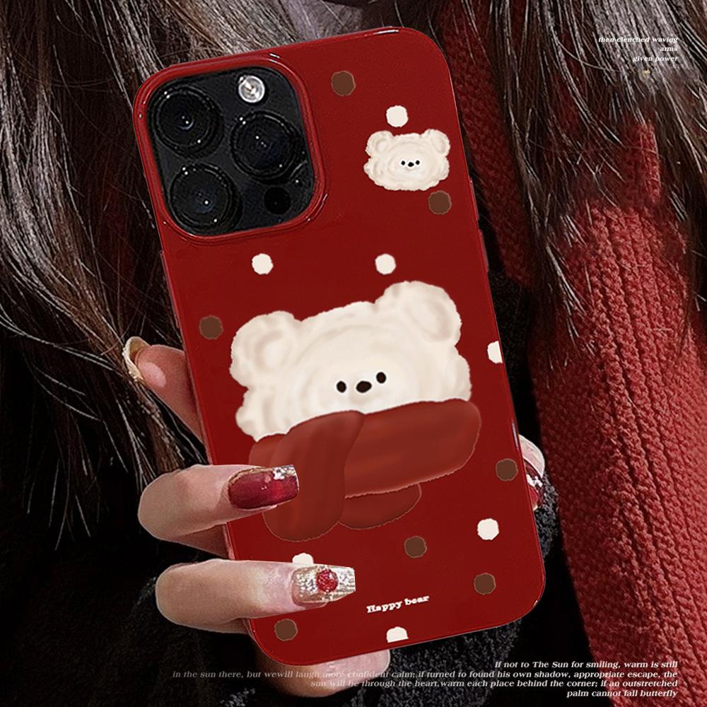Cute Bear Case for iPhone 17 iPhone 17 Pro Max