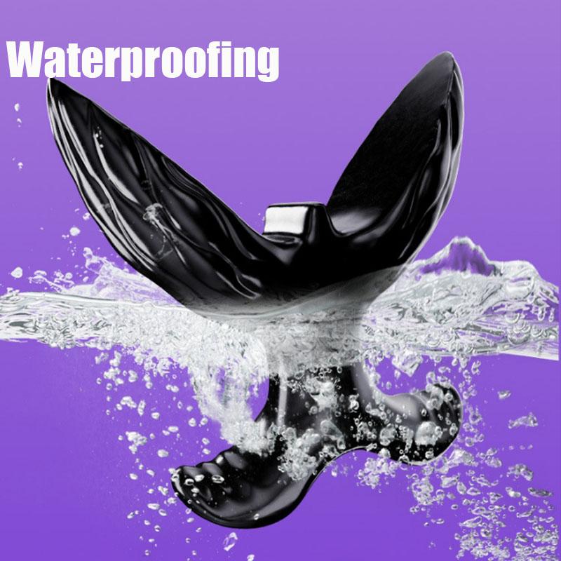 10 Frequency Vibration 4 Sizes Silicone Anchor Flared Expanding Butt Plug, Ass Expander Stimulator for Men, Women or Couples