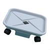 Movable Plant Tray With Wheel Rolling Flower Pot Tray Water Holder Base Indoor Planter Tray For Movable Stand J0MC
