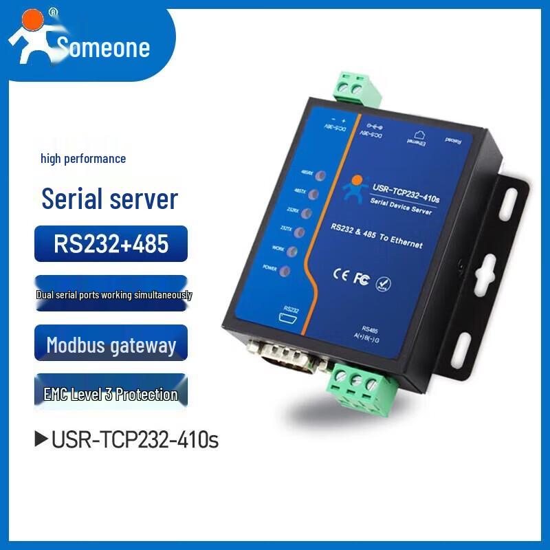 

LonHand USR-TCP232-410s Industrial Dual Serial Port Server