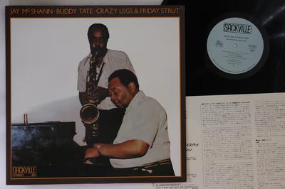 LP Record JAY MCSHANN  Crazy Legs  Friday Strut VIJ5062 SACKVILLE 1979 Japan Jazz Used