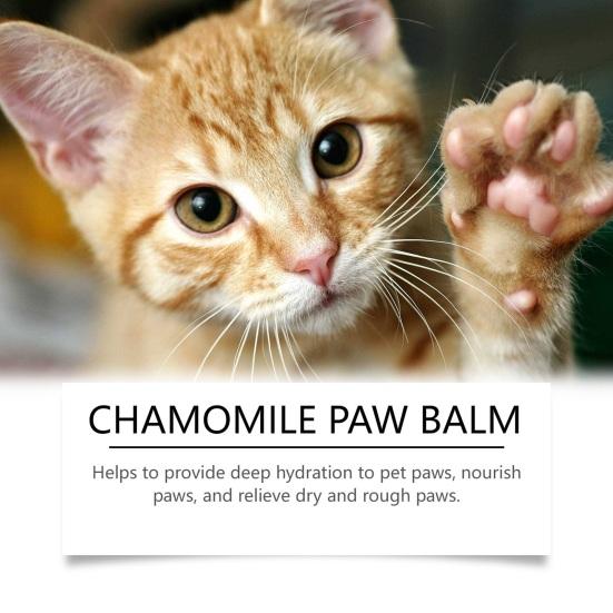 Pet Paw Balm Natural Moisturizer Protective Cream Pet Nose Protector Crack Feet
