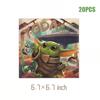 Star Waring Yoda Baby Theme Birthday Party Decoration Plate Napkin Cup Balloons Banner for Boys Favor Baby Shower Supplies Gifts