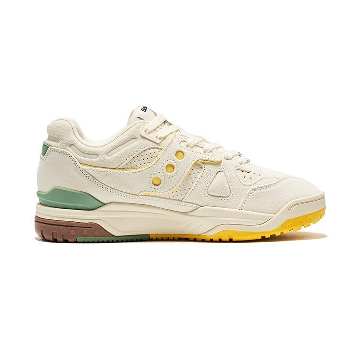Saucony Cross 90 Durian Casual Retro Low-Top Sneakers Unisex Sneakers Beige S79035-27