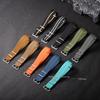 Quality Nylon Watch Strap for Smartwatch Silver Ring Buckle 18mm 19mm 20mm 22mm Man Women Ribbed Braid Replace Watch Accessories