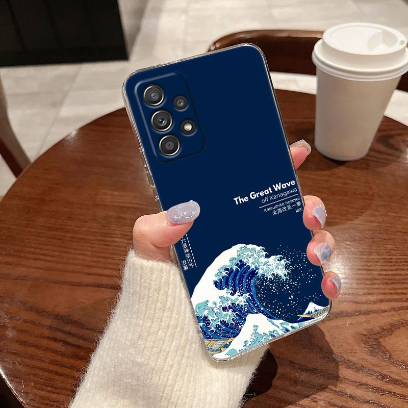 The Great Wave Katsushika Hokusai Phone Case For Samsung Galaxy A56 A57 A37 A55 A54 A36 A35 A26 A25 A16 A17 A07 A52 A34 73 Cover