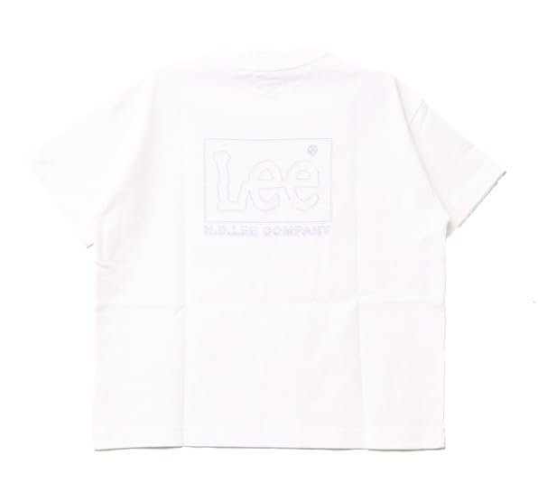

Lee White Back Print Men s T-Shirt белый