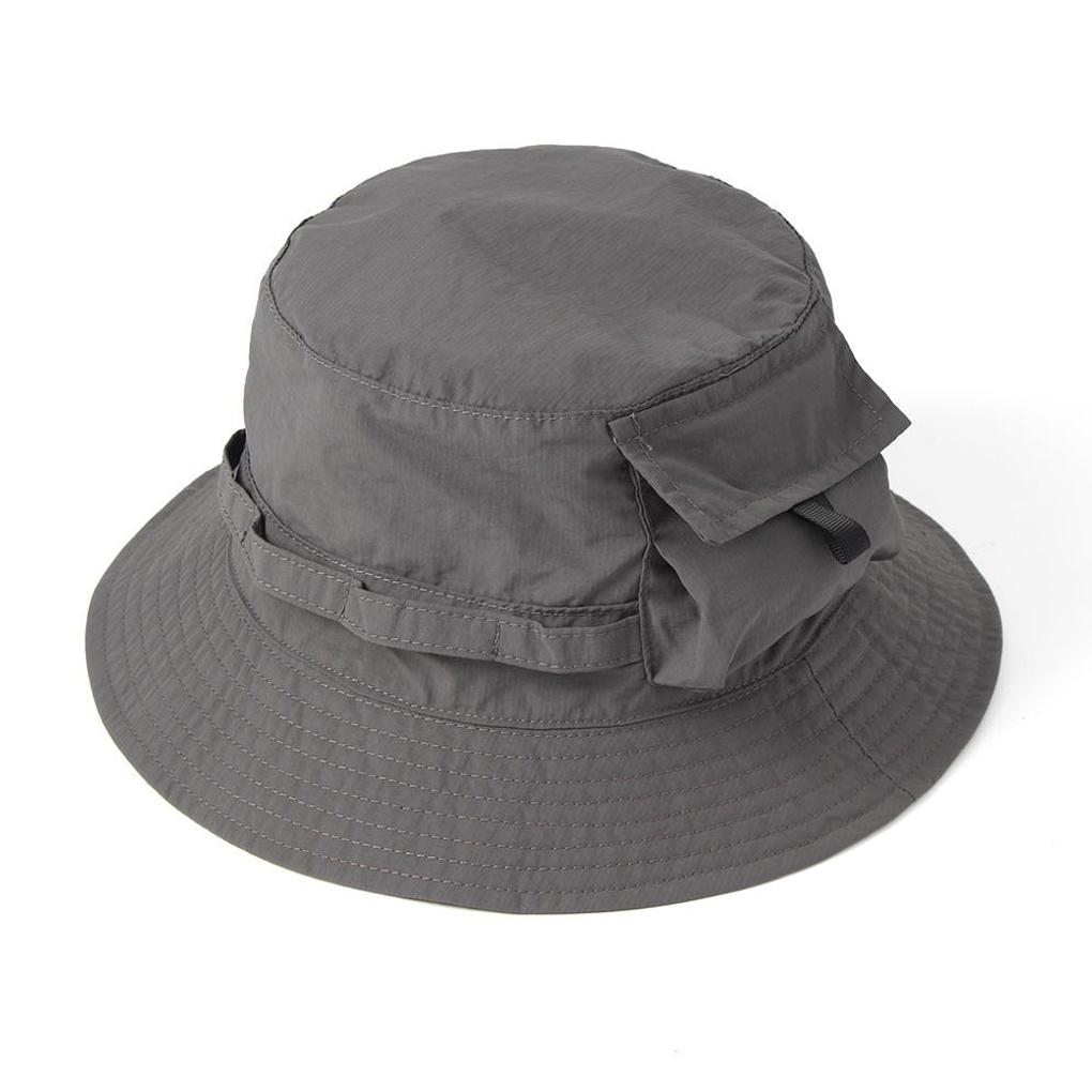 Chapéu Dobrável de Bolso para Caminhada (cinzento) Chapéu para Esportes ao Ar Livre