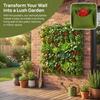 64 Pockets Plant Bag 100*100cm Grow Bag Durable Wall Plant Bags  Flower and Vegetable Planting