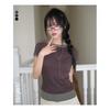 The Pink Women More Slim FiT Shirred Layered T shirT