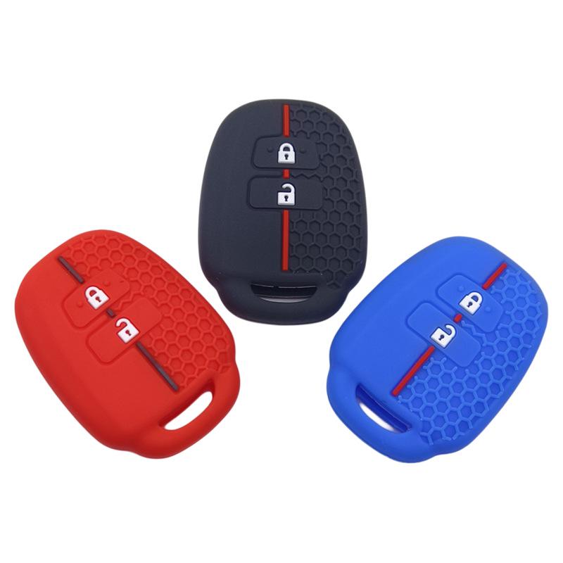 Soft Silicone Case for Toyota Camry/Corolla/Vios 2-Button Remote