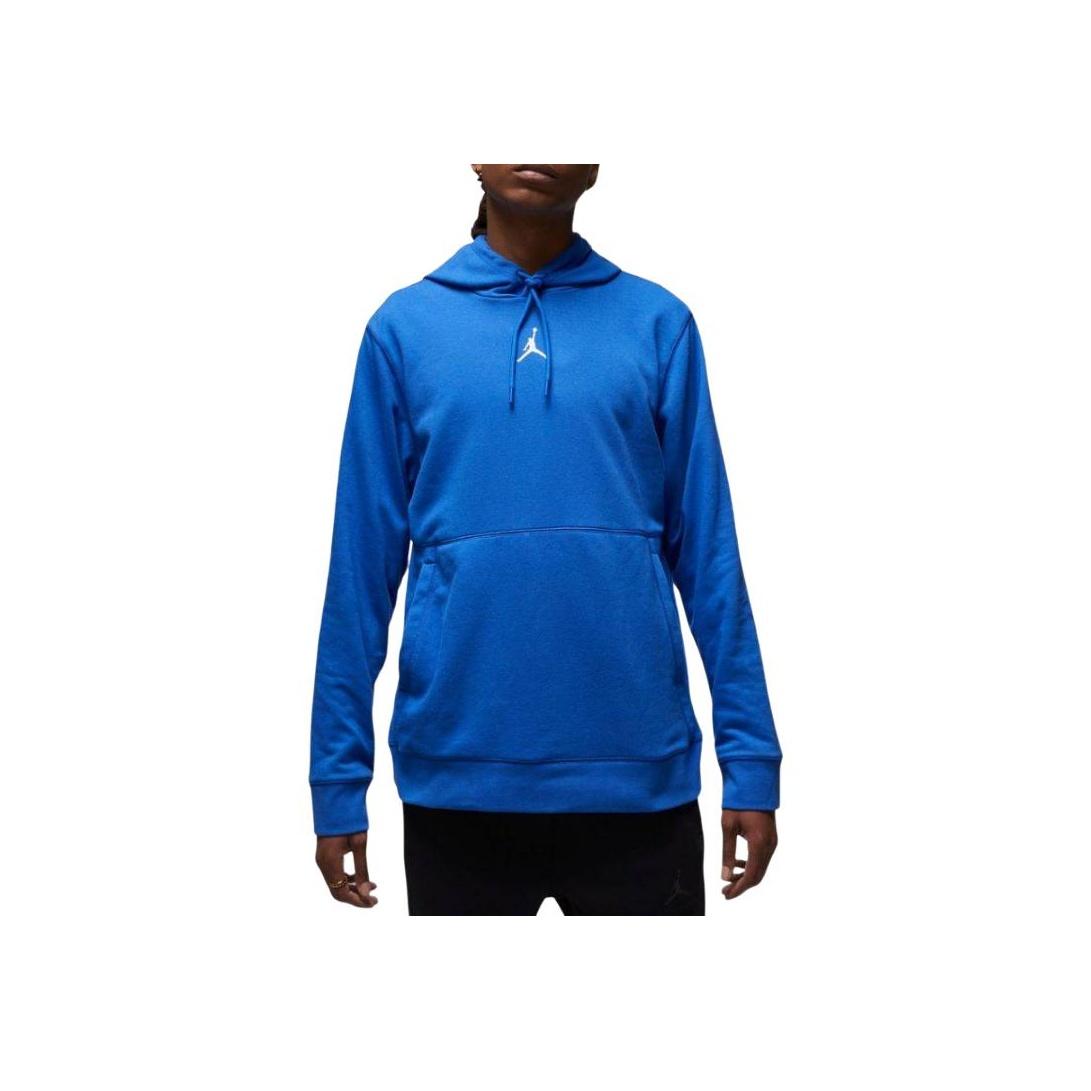 Jordan Logo Hooded Long Sleeve Sweatshirt Men tops Blue CV8437-493 S