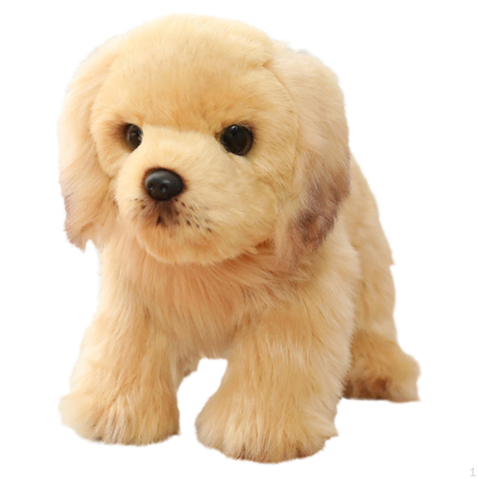 

Собака Плюшева лялька Симулятор Щеня М яка іграшка Свято Golden Hair