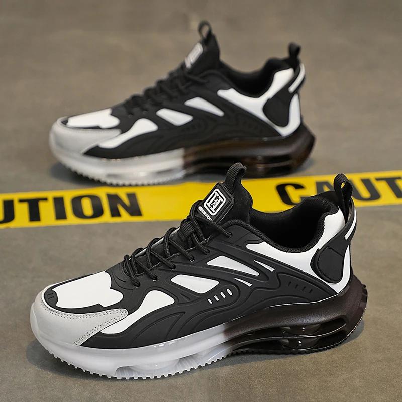 Herrenschuhe Lässig Laufen Luftkissen Marathon Atmungsaktiv Leicht Damen Bequeme Sportliche Rutschfeste Sneaker