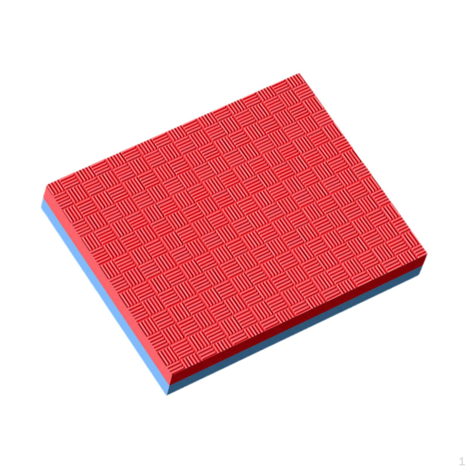 

Foam Mat Reusable Yoga Lightweight Practice Knee Pads Balance Cushion for Fitness Indoor червоний