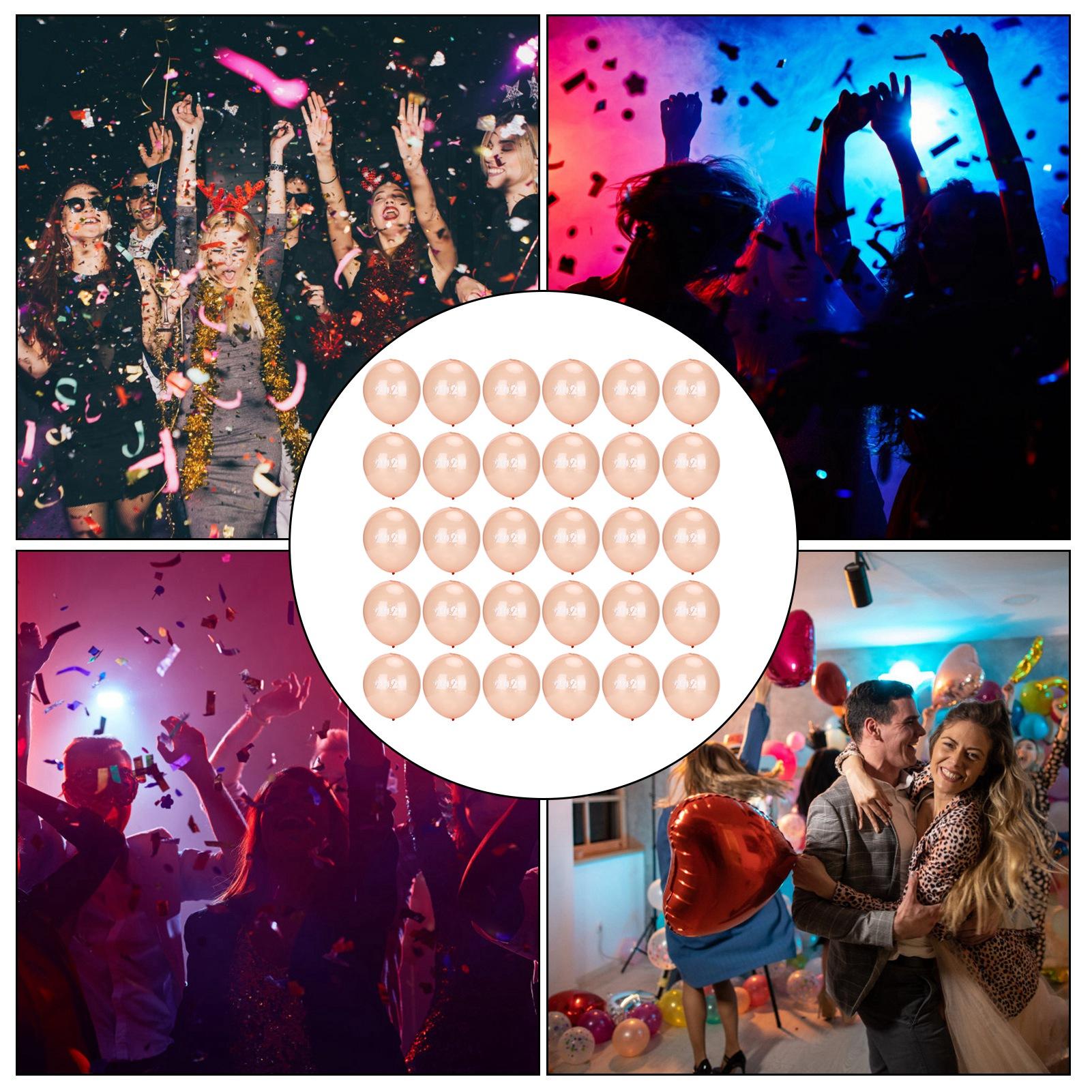 30Pcs 2021 Number Balloons New Year Graduation Weddings Party Celebration Decorations