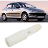 Manchon Adaptateur de Pommeau de Levier de Vitesse Blanc pour Peugeot 206 207 306 307 308 Manchon de Changement de Vitesse