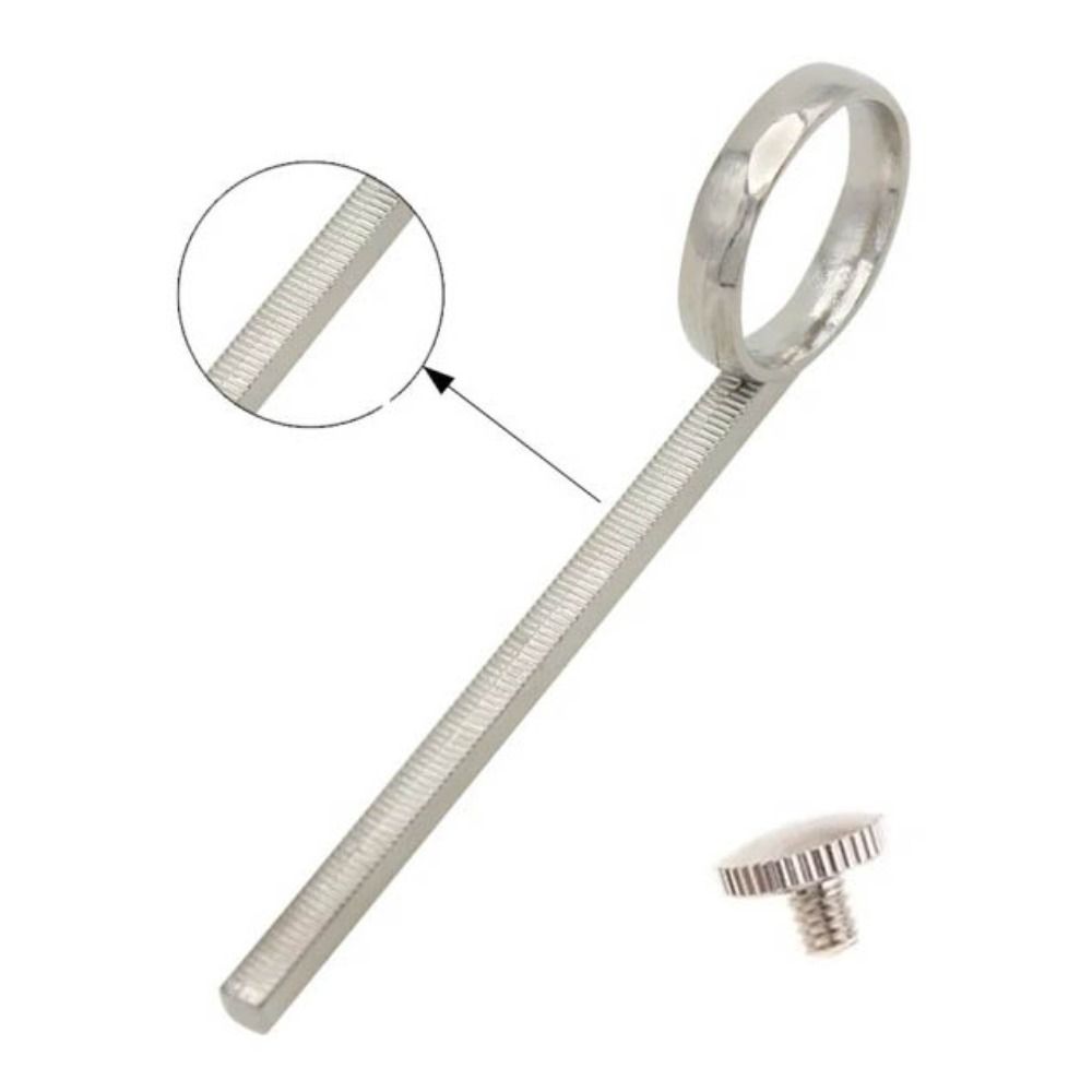Trumpet Slide Finger Slide Ring Fix Screw Replacement Trumpet Parts Accessories Repairing Tools Adjustable Hand Ring Trumpet