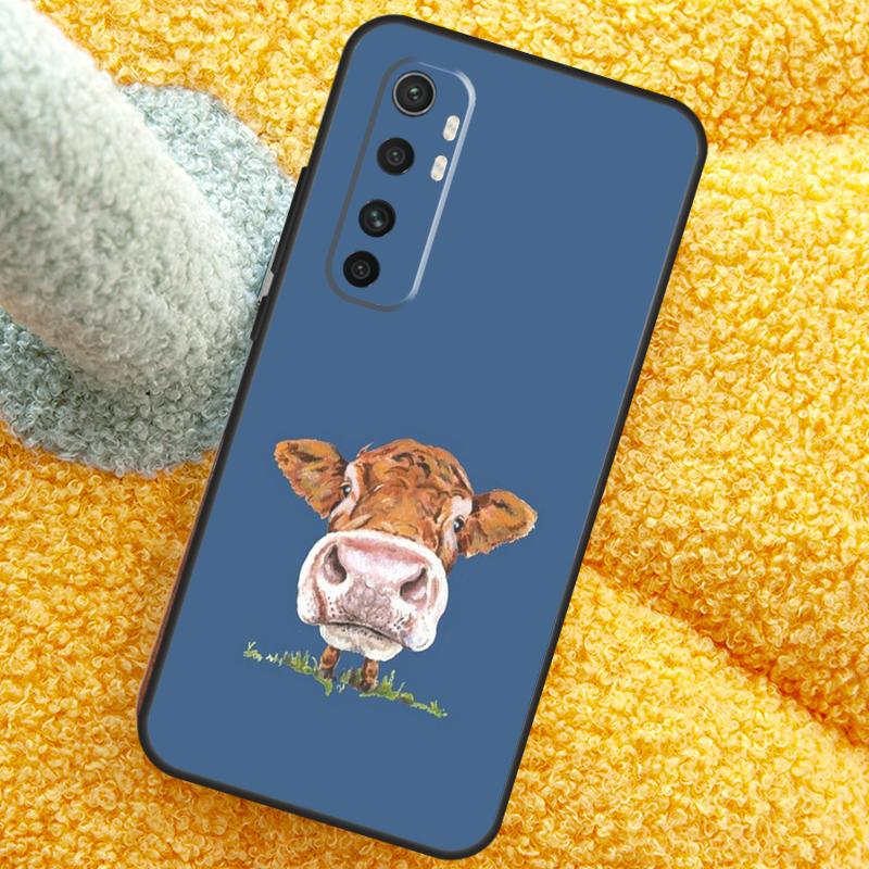 Cute Highland Cow Case For Xiaomi 15 14 Ultra 13T 14T 15T 17 Pro Max Cover For POCO X7 F8 Pro X3 X5 X6 F5 F6 F7
