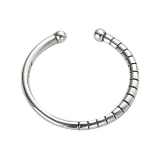 Plain Ring Cold Wind Niche Design High Sense Light Luxury Open Index Finger Ring Fashion Personality