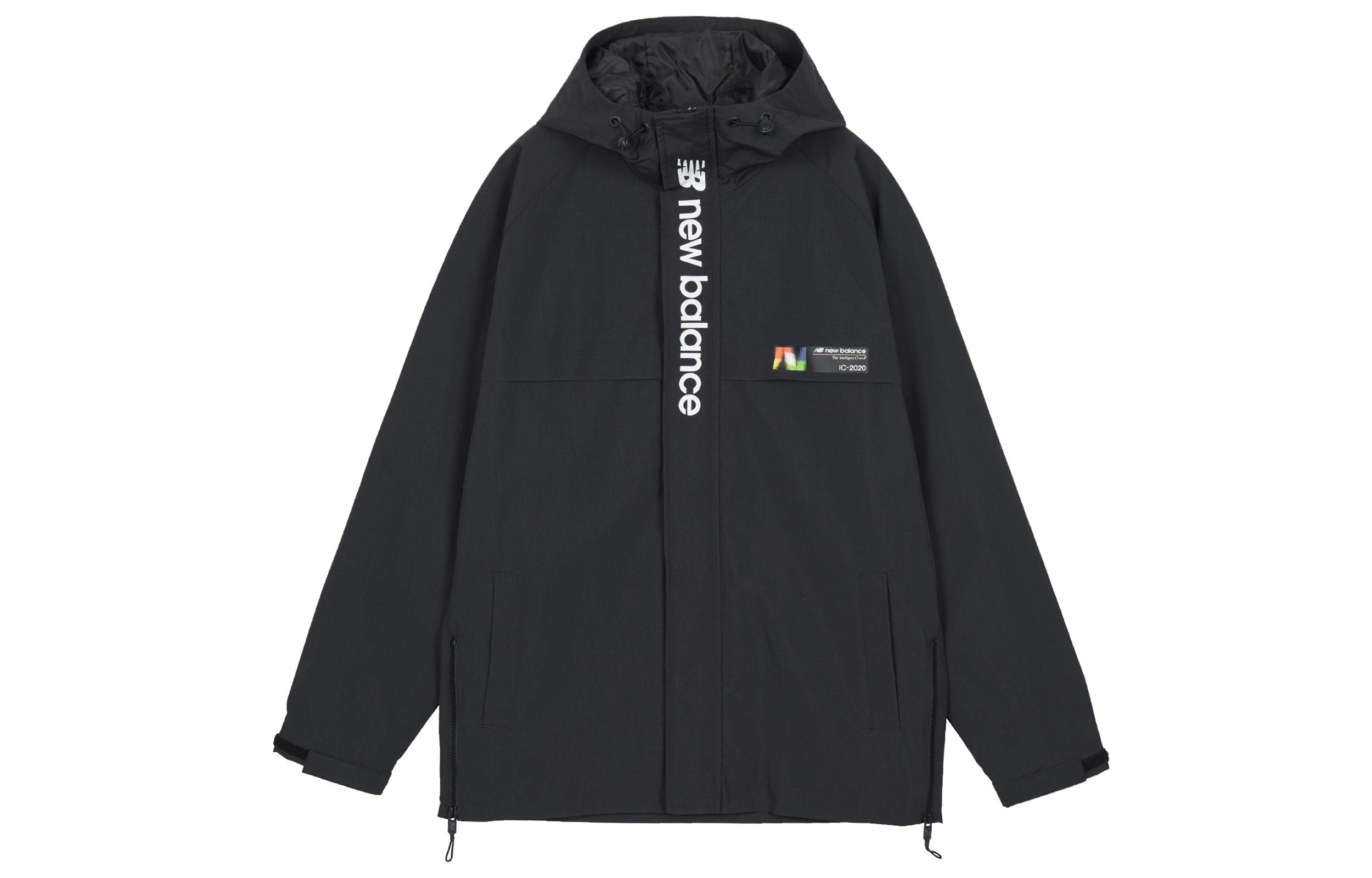 

New Balance Jackets Men s Black Hooded Moderate Other AMJ03330-BK L